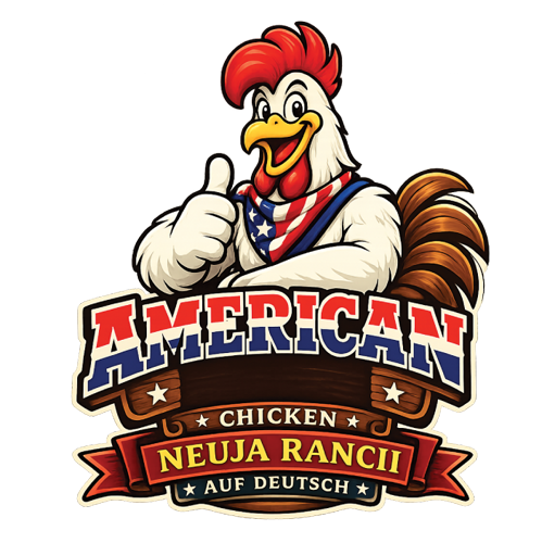 Visuelle Identität für American Chicken, Fast Food